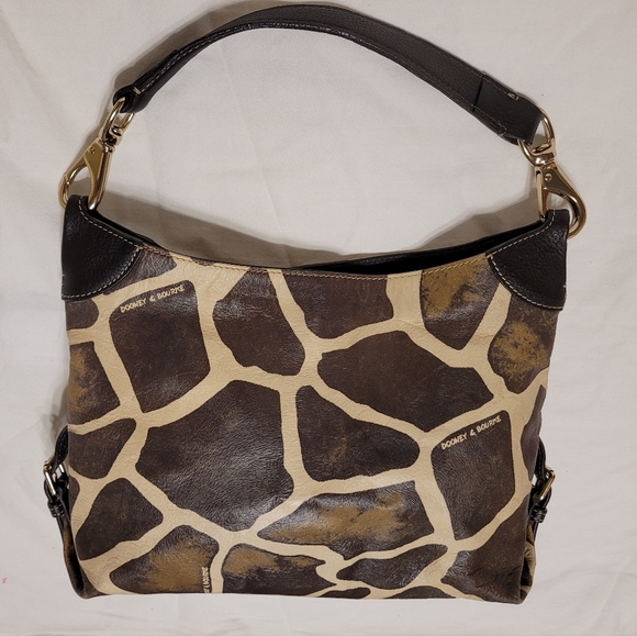 Dooney and Bourke Giraffe Print Shoulder Bag - Picture 5 of 16